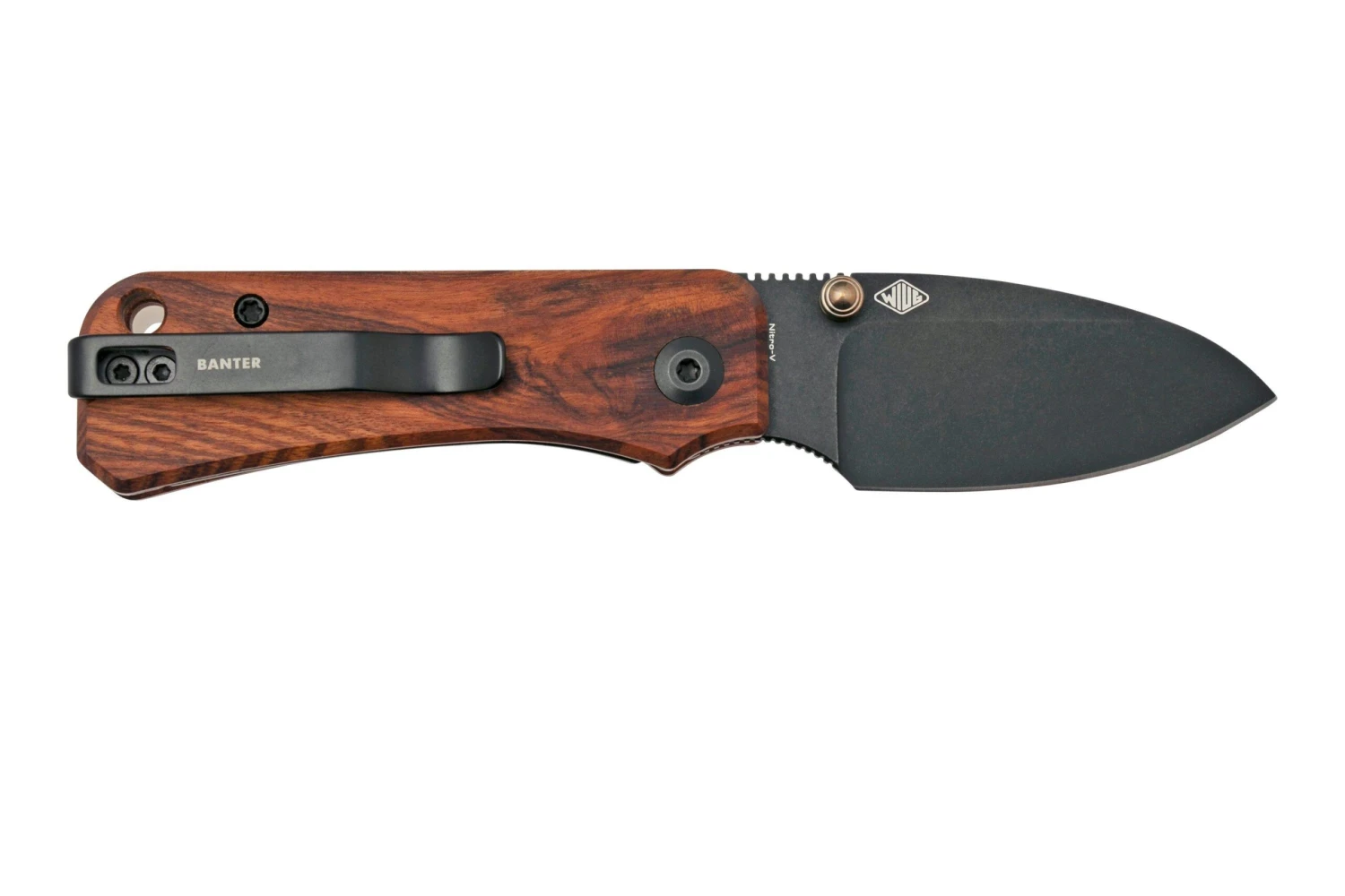 Civivi Baby Banter C19068SB-2 Wood Handle, Couteau De Poche, Ben Petersen Design 4 Civivi Baby Banter C19068SB-2 Wood Handle, Couteau De Poche, Ben Petersen Design – Image 2