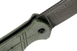 Civivi Cogent C20038D-DS1 Damascus Plain Edge, Green Micarta Couteau De Poche -Kai Soldes Boutique CIC20038D DS1 06 civivi