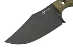 Civivi Midwatch C20059B-3 Green Burlap Micarta, Couteau Fixe 11 Civivi Midwatch C20059B-3 Green Burlap Micarta, Couteau Fixe -Kai Soldes Boutique CIC20059B 3 03 civivi