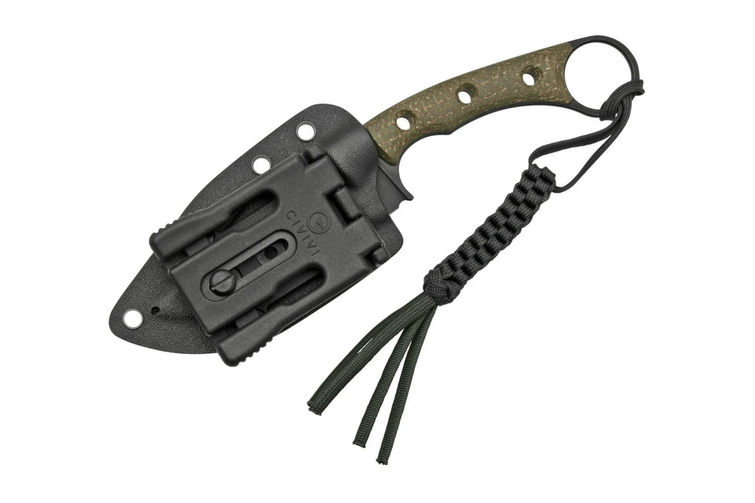 Civivi Midwatch C20059B-3 Green Burlap Micarta, Couteau Fixe 9 Civivi Midwatch C20059B-3 Green Burlap Micarta, Couteau Fixe â Image 7