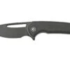 Civivi Odium C2010G Black, Dark Green Micarta Couteau De Poche, Design Ferrum Forge -Kai Soldes Boutique CIC2010G 01 civivi