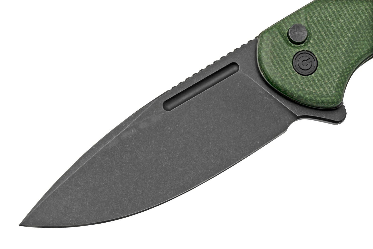Civivi Conspirator C21006-2 Green Micarta, Blackwashed Couteau De Poche 5 Civivi Conspirator C21006-2 Green Micarta, Blackwashed Couteau De Poche – Image 3