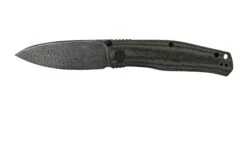 Civivi Sokoke C22007-DS1, Black Micarta, Damascus, Couteau De Poche, Ray Laconico Design