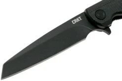 CRKT LCK+ 3802K Tanto Blackout Couteau De Poche, Matthew Lerch Design -Kai Soldes Boutique CK 3802K 03 crkt