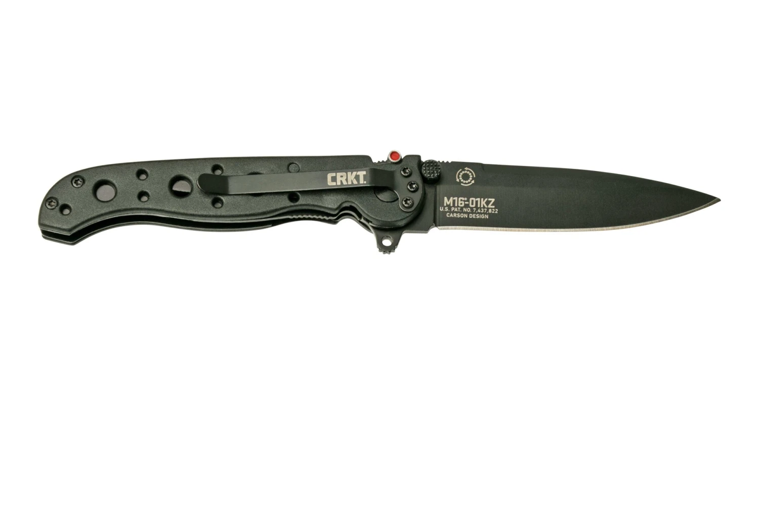 CRKT M16, Spear Point, Blackwashed M16-01KZ Couteau De Poche 4 CRKT M16, Spear Point, Blackwashed M16-01KZ Couteau De Poche – Image 2