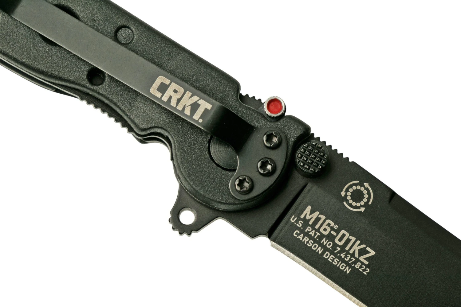 CRKT M16, Spear Point, Blackwashed M16-01KZ Couteau De Poche 9 CRKT M16, Spear Point, Blackwashed M16-01KZ Couteau De Poche – Image 7