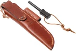 Casström Woodsman Knife Bog Oak, K720 Scandi Grind 10829 Avec Pierre à Feu -Kai Soldes Boutique CM10829 08 casstrom cm10829 08