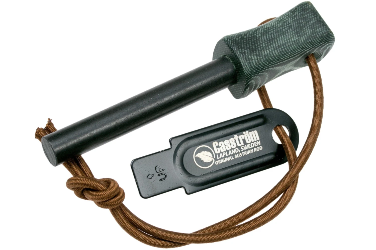 Casström Fire Striker Steel Army Green Micarta 12207 Firesteel 3 Casström Fire Striker Steel Army Green Micarta 12207 Firesteel