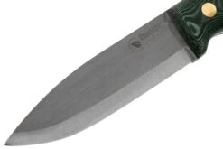 Casström No. 10 Swedish Forest Knife Green Micarta, K720 Scandi Grind 13123 Avec Firesteel -Kai Soldes Boutique CM13123 03 casstrom