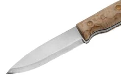Casström No. 10 Swedish Forest Knife Curly Birch, K720 Scandi Grind 13124 Couteau De Bushcraft -Kai Soldes Boutique CM13124 03 casstrom
