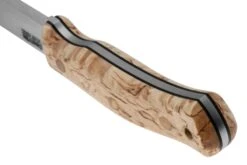 Casström No. 10 Swedish Forest Knife Curly Birch, K720 Scandi Grind 13124 Couteau De Bushcraft -Kai Soldes Boutique CM13124 04 casstrom