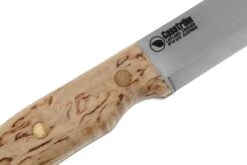 Casström No. 10 Swedish Forest Knife Curly Birch, K720 Scandi Grind 13124 Couteau De Bushcraft -Kai Soldes Boutique CM13124 05 casstrom