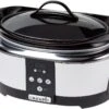 Crock-Pot CR605 Premium Mijoteuse Slow Cooker , 5,7L -Kai Soldes Boutique COCR605 01 crock pot cocr605 01