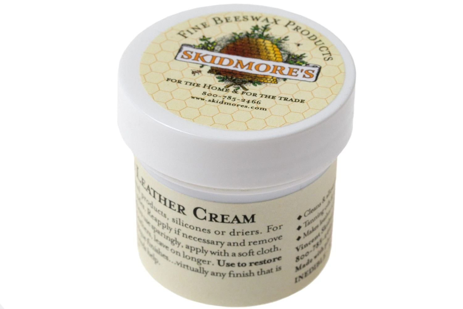 Chris Reeve Skidmore's Leather Cream 1 Oz CRK-7000 Crème Pour Le Cuir 3 Chris Reeve Skidmore's Leather Cream 1 Oz CRK-7000 Crème Pour Le Cuir