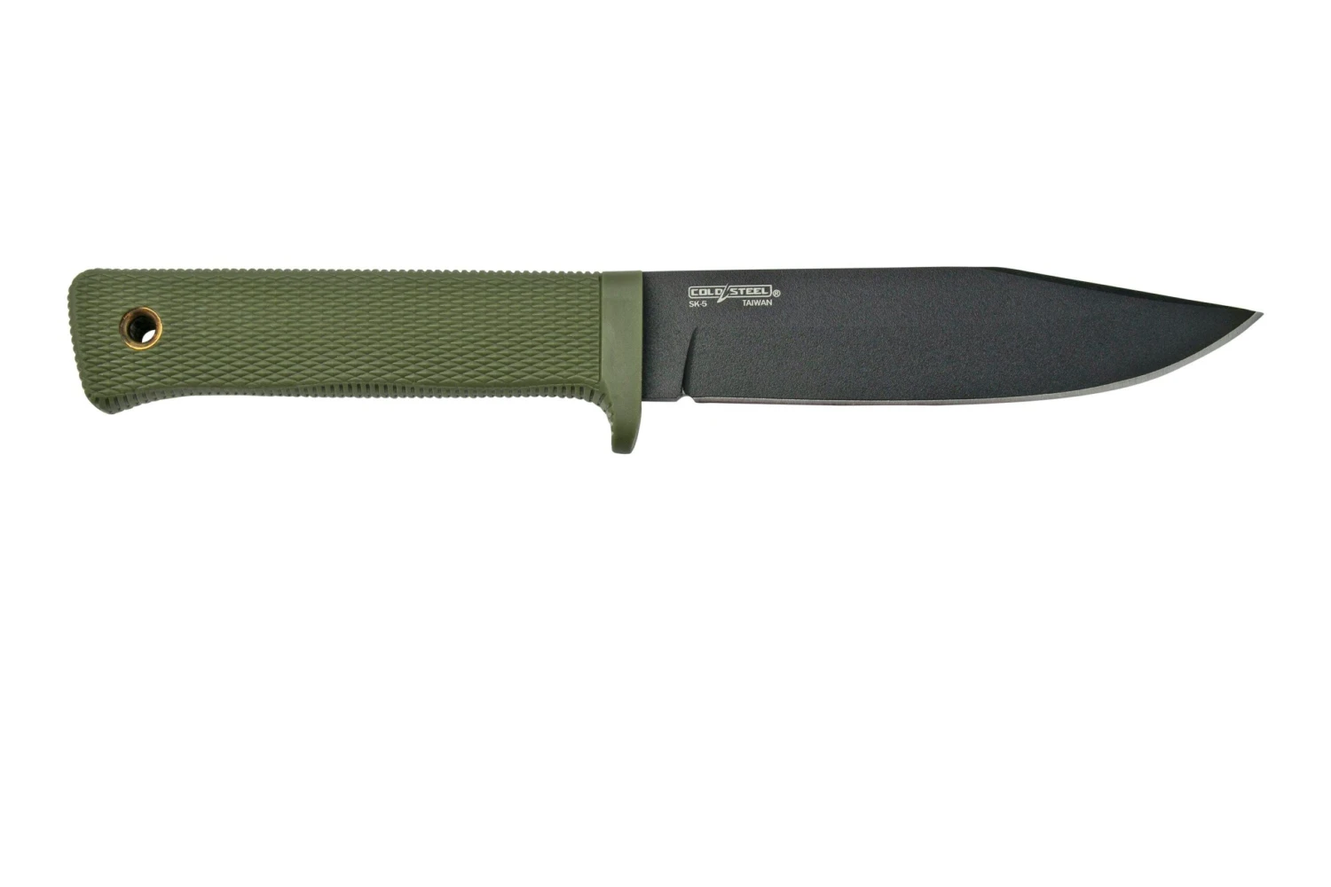 Cold Steel SRK Compact 49LCKDODBK, OD Green, Couteau De Survie 4 Cold Steel SRK Compact 49LCKDODBK, OD Green, Couteau De Survie – Image 2