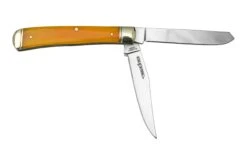 Cold Steel Trapper FL-TRPR-Y, Yellow Bone, Couteau De Poche -Kai Soldes Boutique CSFLTRPRY 02 coldsteel