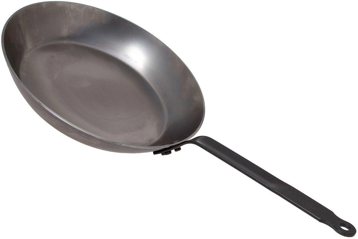 De Buyer Acier Carbone Steel Poêle à Frire, 30 Cm 5110.30 3 De Buyer Acier Carbone Steel Poêle à Frire, 30 Cm 5110.30