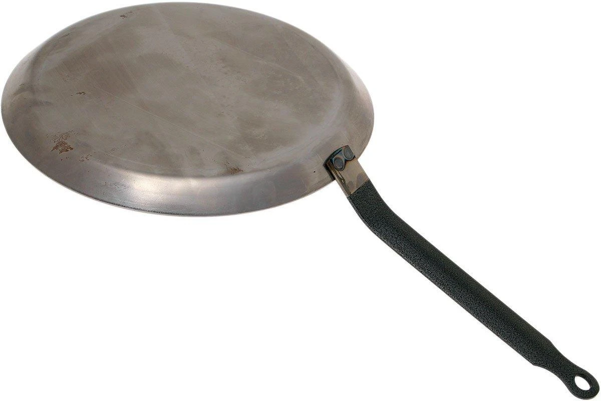 De Buyer Acier Carbone Plus Poêle à Crêpes, 24 Cm 5120.24 4 De Buyer Acier Carbone Plus Poêle à Crêpes, 24 Cm 5120.24 – Image 2
