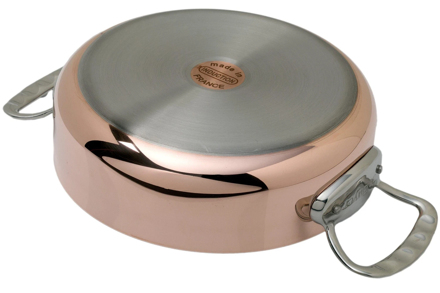 De Buyer Prima Matera Sauteuse En Cuivre 24 Cm Couvercle Inox 6241.24 6 De Buyer Prima Matera Sauteuse En Cuivre 24 Cm Couvercle Inox 6241.24 – Image 4