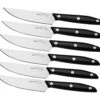 Due Cigni 1896 America DG2C1019SET6, Set De 6 Couteaux à Steak, Noir -Kai Soldes Boutique DG2C1019SET6 01 duecigni