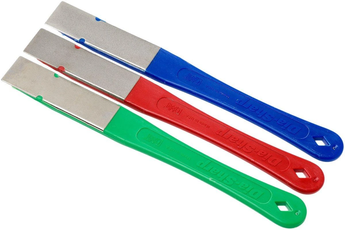DMT DiaSharp Diamond Mini-Hone Kit, Set De 3, D2K 3 DMT DiaSharp Diamond Mini-Hone Kit, Set De 3, D2K