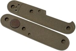 Daily Customs 91.3 Golfball BS Pattern, Rusty Titanium P10012443 Plaquettes Pour Victorinox -Kai Soldes Boutique DSP10012443 02 daily customs