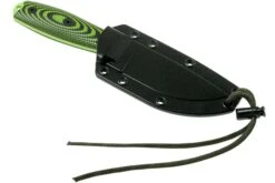 ESEE Model 3 Venom Green Blade 3D Neon Green-Black G10 Couteau De Survie 3PMVG-007 étui Noir + Clip De Poche -Kai Soldes Boutique EE 3PMVG 007 06 esee knives