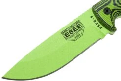 ESEE Model 5 Venom Green Blade 3D Neon Green-Black G10 Couteau De Survie 5PVG-007 étui Kydex + Clip Plat -Kai Soldes Boutique EE 5PVG 007 03 esee knives