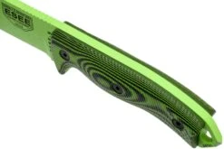 ESEE Model 5 Venom Green Blade 3D Neon Green-Black G10 Couteau De Survie 5PVG-007 étui Kydex + Clip Plat -Kai Soldes Boutique EE 5PVG 007 05 esee knives