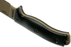 ESEE Model 6 Dark Earth Blade 3D Black G10 Couteau De Survie 6PDE-001 étui Noir + Clip Plat -Kai Soldes Boutique EE 6PDE 001 04 esee knives