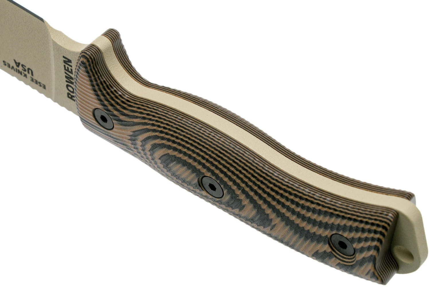 ESEE Model 6 Desert Tan Blade 3D Coyote-Black G10 Couteau De Survie 6PDT-005 étui Kydex + Clip Plat 6 ESEE Model 6 Desert Tan Blade 3D Coyote-Black G10 Couteau De Survie 6PDT-005 étui Kydex + Clip Plat – Image 4