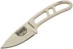 ESEE Candiru Desert Tan CAN-DT Couteau De Cou Avec étui Noir + Clip Ceinture 11 ESEE Candiru Desert Tan CAN-DT Couteau De Cou Avec étui Noir + Clip Ceinture -Kai Soldes Boutique EE CAN DT 03 esee knives v201901