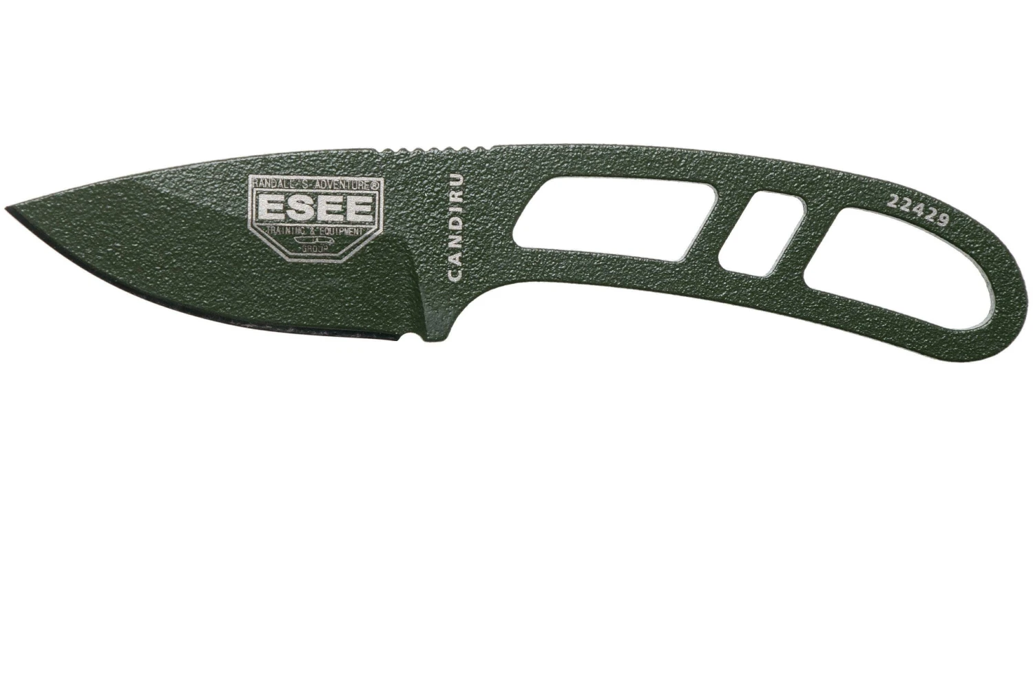 ESEE Candiru OD-green CAN-OD Couteau De Cou Avec étui Noir + Clip Ceinture 3 ESEE Candiru OD-green CAN-OD Couteau De Cou Avec étui Noir + Clip Ceinture