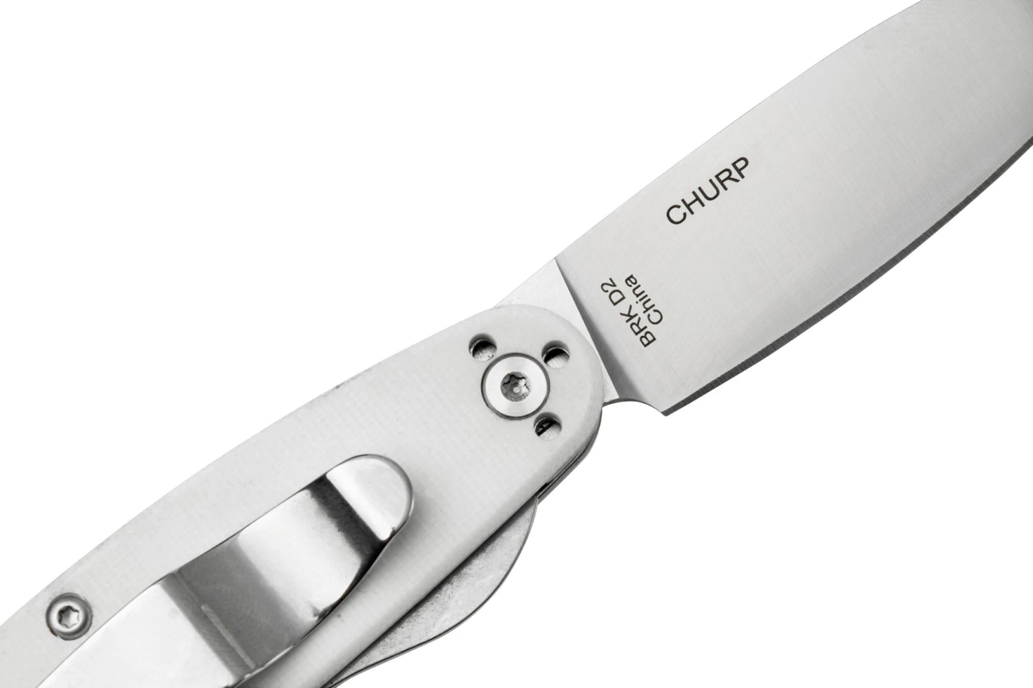 ESEE Churp EE-CH-07 D2, White Micarta Couteau De Poche 8 ESEE Churp EE-CH-07 D2, White Micarta Couteau De Poche – Image 6