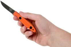 ESEE Camp-Lore CR 2.5 Orange, Black Oxide Coating Couteau Fixe, Cody Rowen Design -Kai Soldes Boutique EE CR2 5 OR 06 esee knives