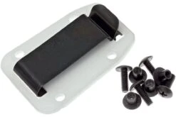 ESEE Clip De Ceinture Pour étui Izula IZBC, Clear/white