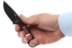 ESEE Izula Black IZULA-B Couteau De Cou Avec étui Noir + Clip Ceinture 12 ESEE Izula Black IZULA-B Couteau De Cou Avec étui Noir + Clip Ceinture -Kai Soldes Boutique EE IZULA B 06 esee knives izula black ee izula b d4