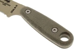 ESEE Izula II Desert Tan IZULA-II-DT Couteau De Survie Avec étui Noir + Clip Ceinture -Kai Soldes Boutique EE IZULA II DT 03 esee knives ee izula ii dt 03
