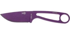 ESEE Izula Purple IZULA-PURP Couteau De Cou Avec étui Blanc + Clip Ceinture