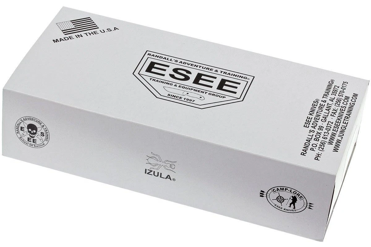 ESEE Izula Purple IZULA-PURP Couteau De Cou Avec étui Blanc + Clip Ceinture 7 ESEE Izula Purple IZULA-PURP Couteau De Cou Avec étui Blanc + Clip Ceinture – Image 5