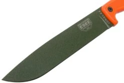 ESEE Junglas OD Green-Orange JUNGLAS-OD-OR Couteau De Survie Avec étui Kydex + MOLLE Back -Kai Soldes Boutique EE JUNGLAS ODOR 03 esee knives v202112