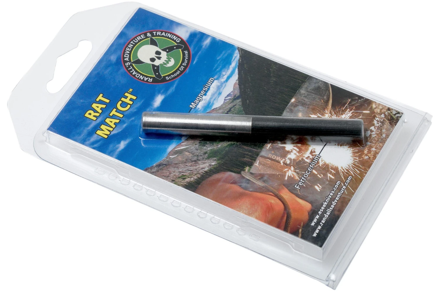 ESEE Rat Match Ferrocerium / Magnesium Rod RAT-MATCH Pierre à Feu 5 ESEE Rat Match Ferrocerium / Magnesium Rod RAT-MATCH Pierre à Feu – Image 3