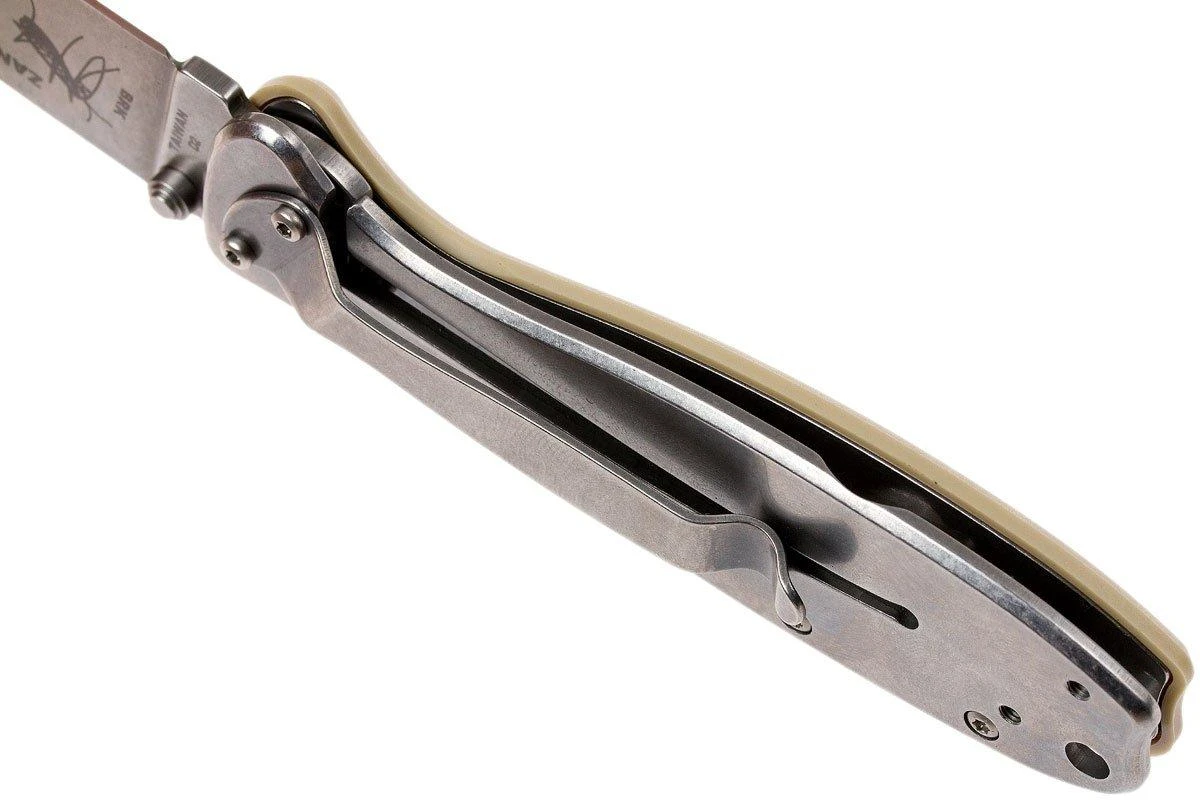 ESEE Knives Zancudo D2 Desert Tan-Stonewashed, BRKR2DT Couteau De Poche 7 ESEE Knives Zancudo D2 Desert Tan-Stonewashed, BRKR2DT Couteau De Poche – Image 5