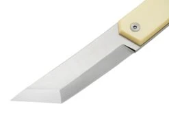 Brisa Kwaiken 90, M390 Scandi Tanto, Ivory Micarta, Couteau Fixe -Kai Soldes Boutique ENZ 332 03 brisa