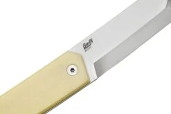 Brisa Kwaiken 90, M390 Scandi Tanto, Ivory Micarta, Couteau Fixe -Kai Soldes Boutique ENZ 332 05 brisa