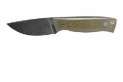 Brisa Skinner 90 - Elmax Flat - Green Micarta 362 Couteau De Chasse