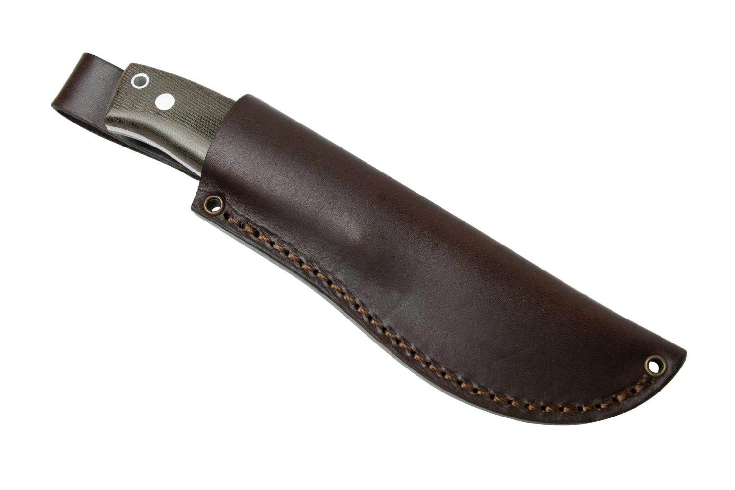 Brisa Skinner 90 - Elmax Flat - Green Micarta 362 Couteau De Chasse 9 Brisa Skinner 90 - Elmax Flat - Green Micarta 362 Couteau De Chasse – Image 7