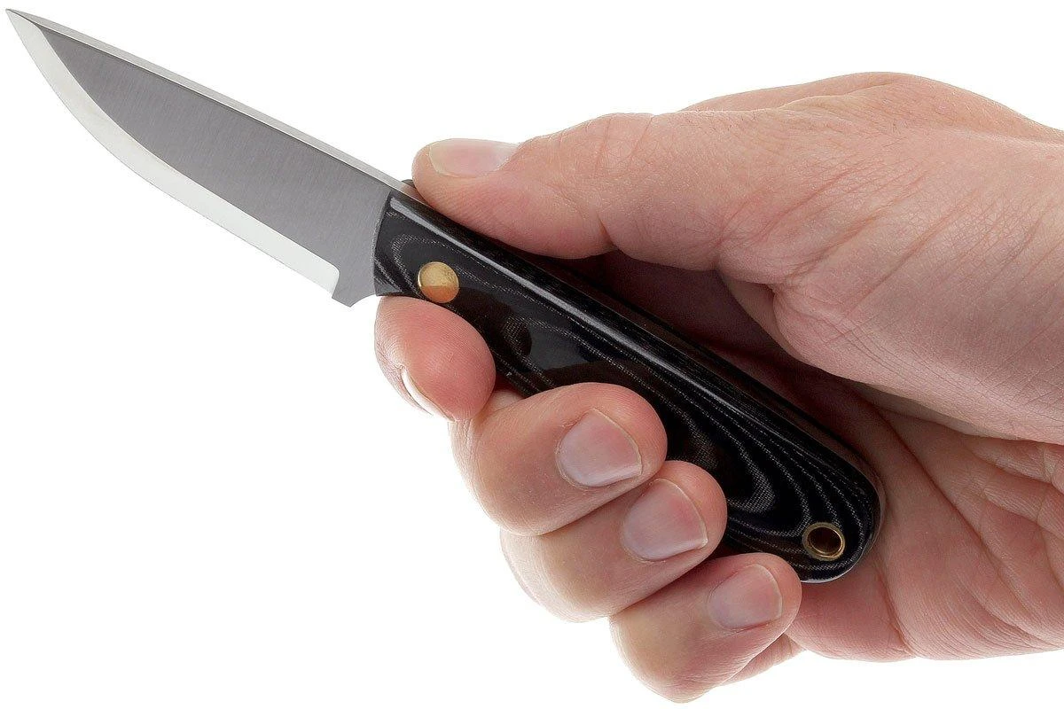 Brisa Necker 70, Noir Micarta, étui En Cuir 9806 8 Brisa Necker 70, Noir Micarta, étui En Cuir 9806 – Image 6