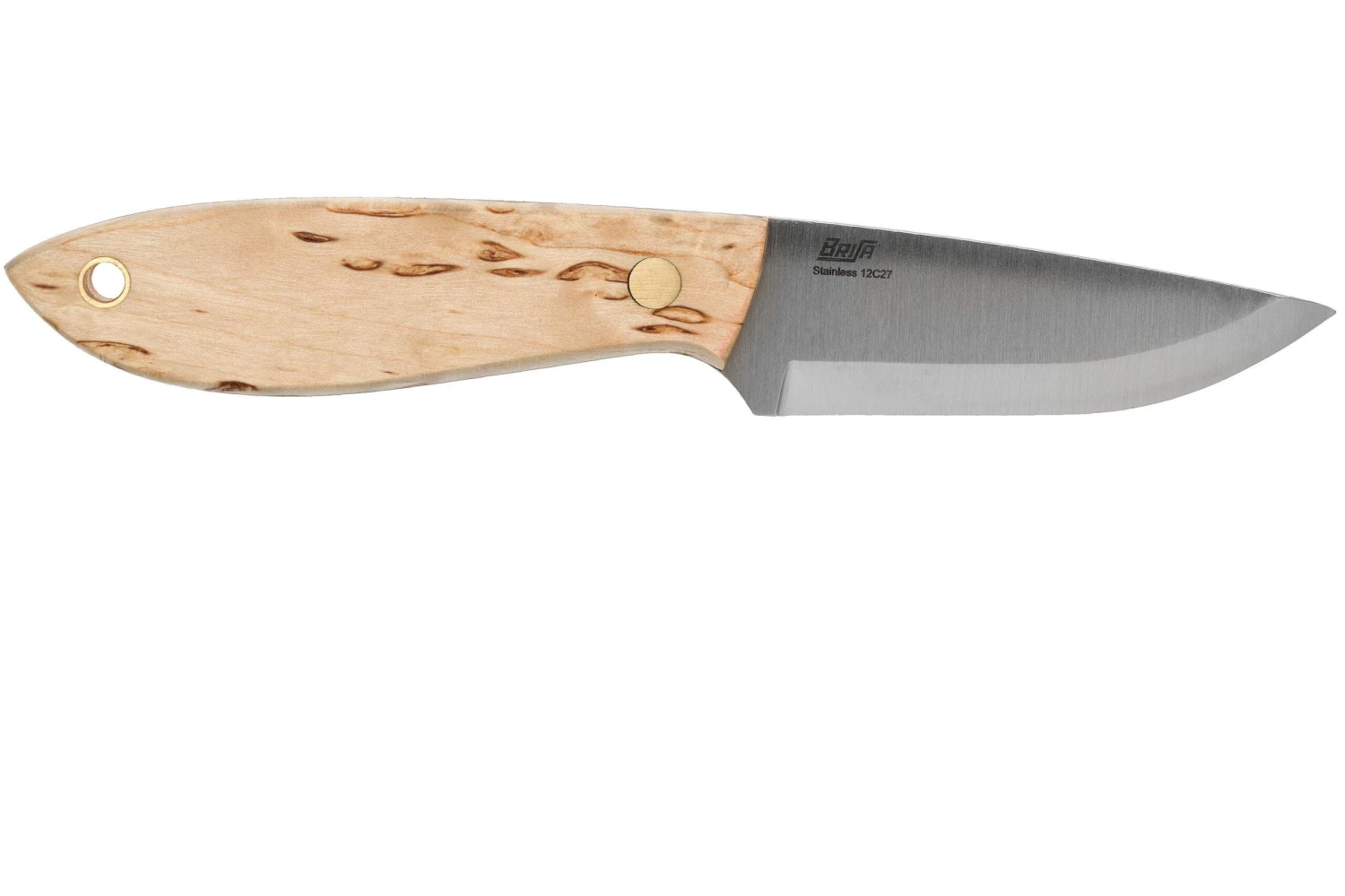 Brisa Bobtail 80 Curly Birch Handle, 12C27 Scandi, Multicarry étui 9950 4 Brisa Bobtail 80 Curly Birch Handle, 12C27 Scandi, Multicarry étui 9950 – Image 2