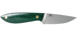 Brisa Bobtail 80 Green Micarta Handle, 12C27, Multicarry Sheath 9957 -Kai Soldes Boutique ENZ 9957 02 enzo knives
